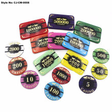 Poker Chips Sets Arrival Colorful Professional Clay Poker Chips